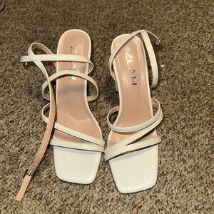 White heels 6.5